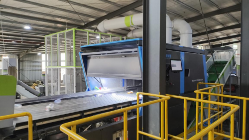 国内首个融合体全数智绿色分拣中心揭牌投运 助力福州再生资源体系建设(图3)