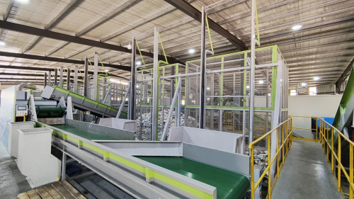 国内首个融合体全数智绿色分拣中心揭牌投运 助力福州再生资源体系建设(图2)