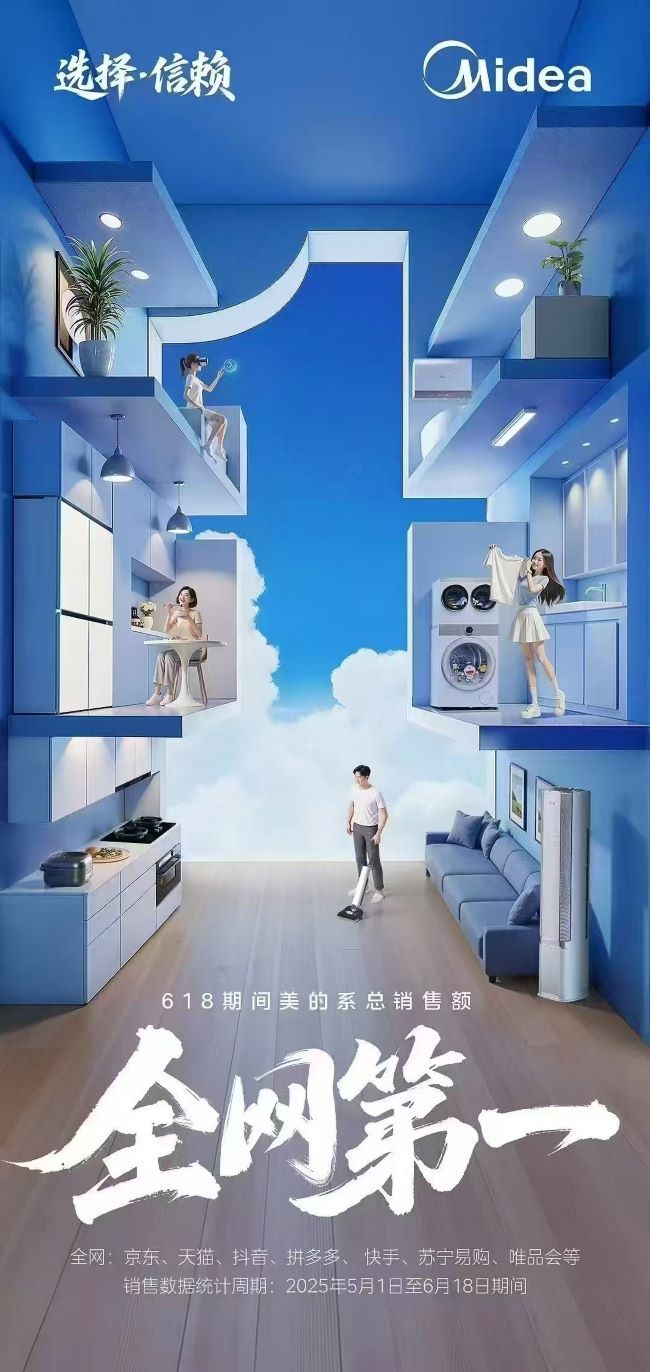 美的中央空调销量持续霸榜！国补即将收官引发抢购热潮