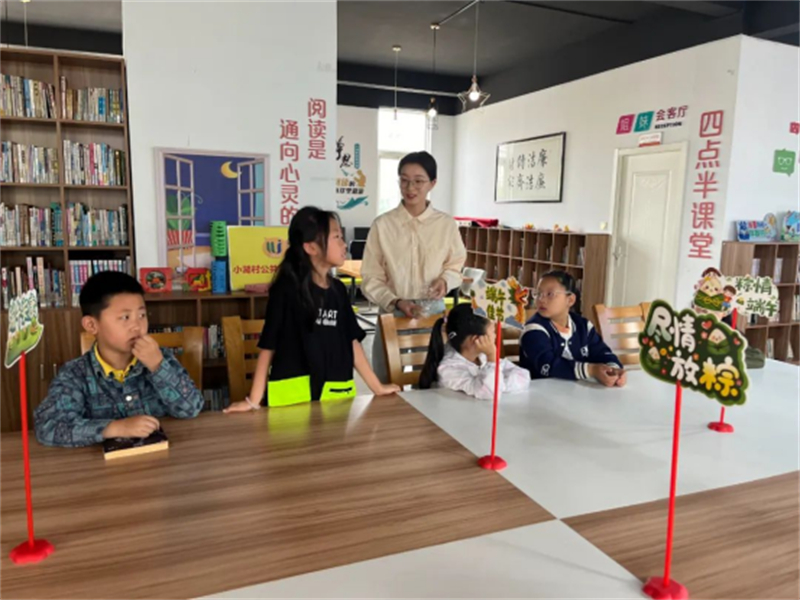 江苏江阴璜土镇：童阅端午 绿书签绘就成长梦295.jpg