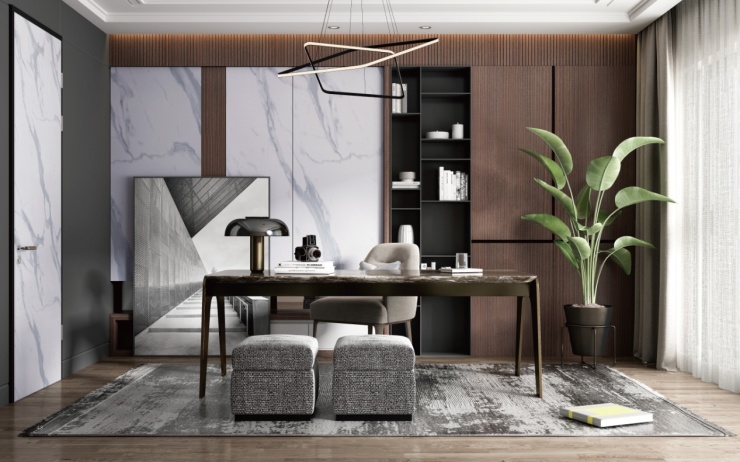 霍尔茨木门丨巧用细节点缀,轻奢风更显高级