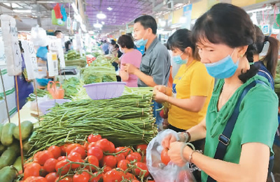 5月份物价水平总体稳定 各地自产鲜菜价格继续下降12.5%