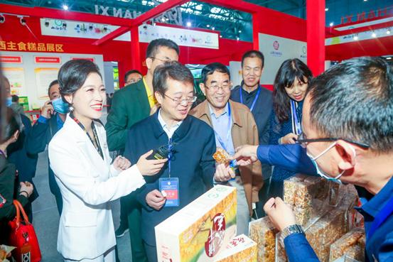 第十八届国际粮油展在安徽合肥举办山西小米、主食糕品和优质杂粮组团参展
