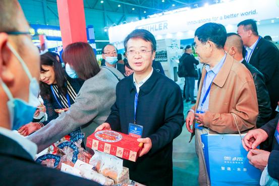 第十八届国际粮油展在安徽合肥举办山西小米、主食糕品和优质杂粮组团参展