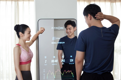 fitmore智能健身镜正式上线首发价仅3999元