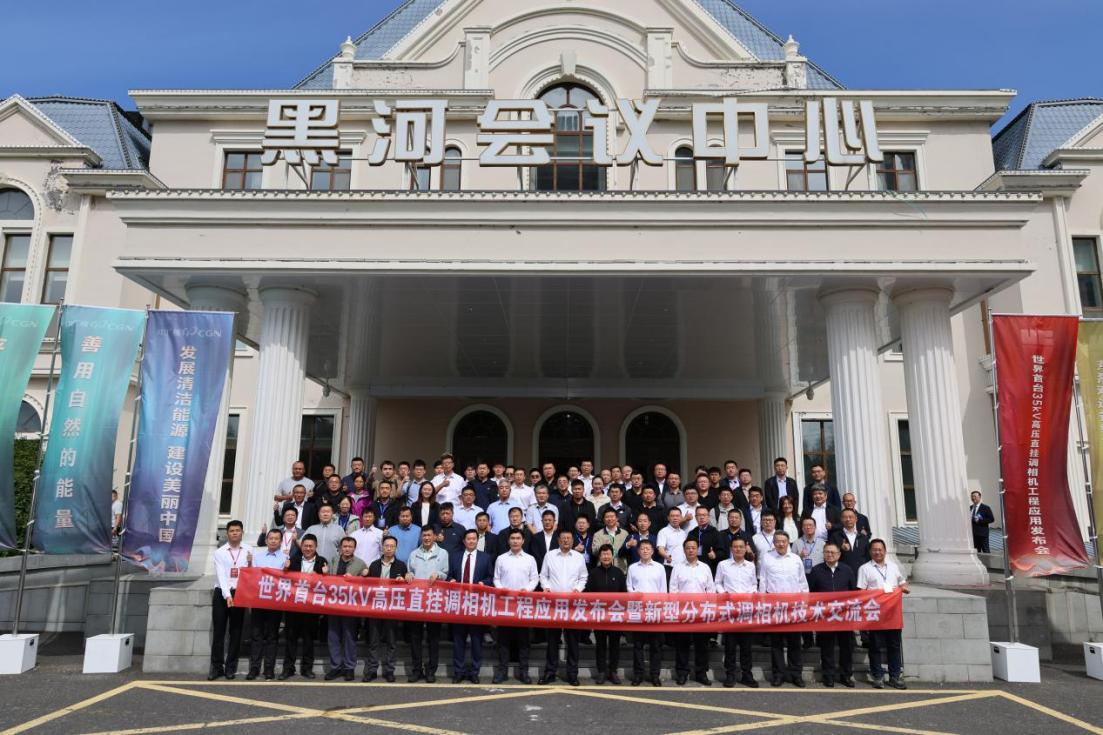 世界首台35kV高压直挂调相机工程应用发布会参会领导、专家和嘉宾 配图3