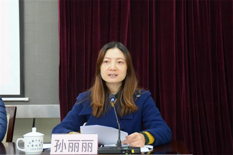 街道宣传委员孙丽丽对街道近阶段文明创建工作进行了具体部署.