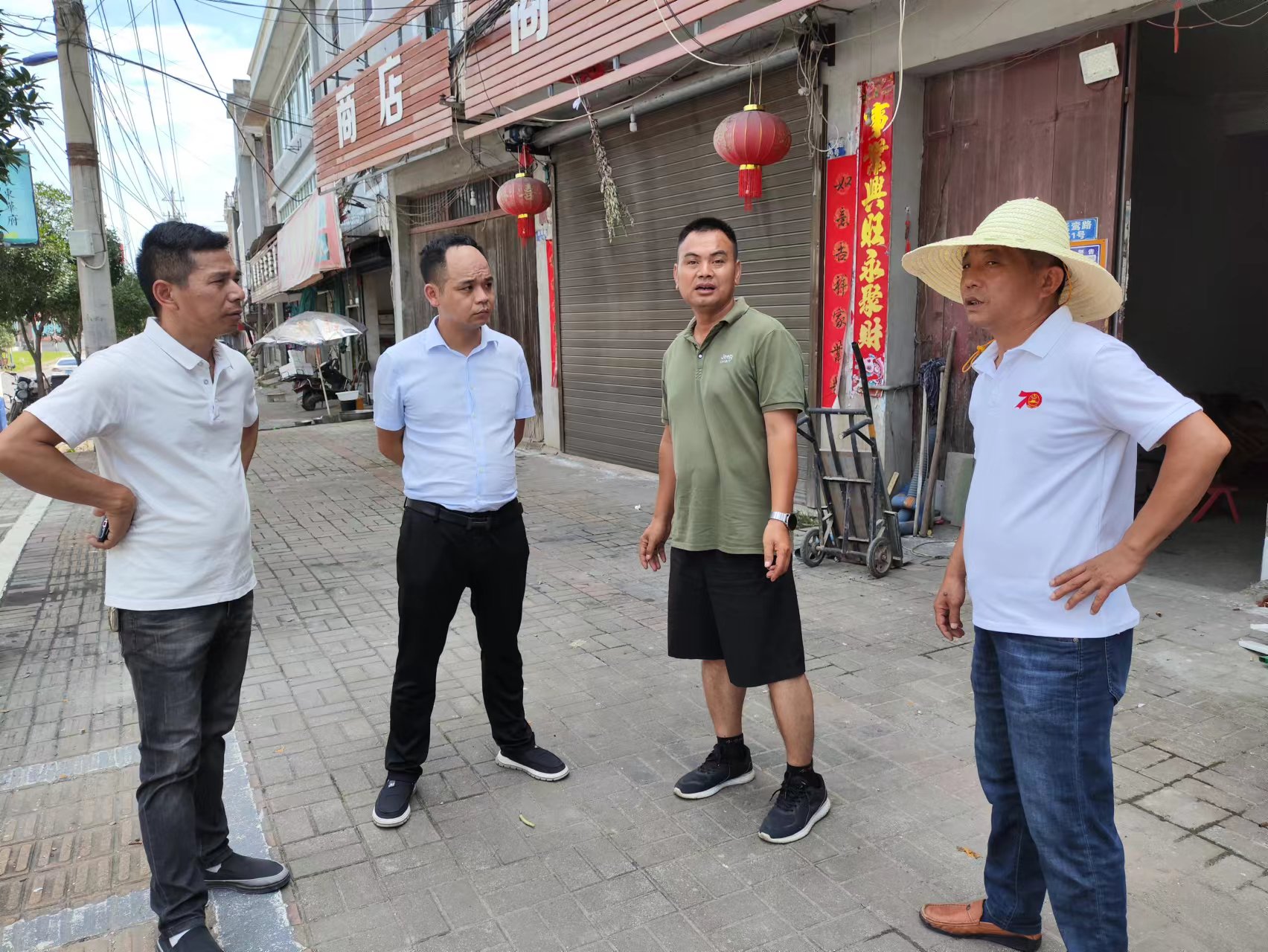 江西省乐平市众埠镇持续推进通信管线入地工程