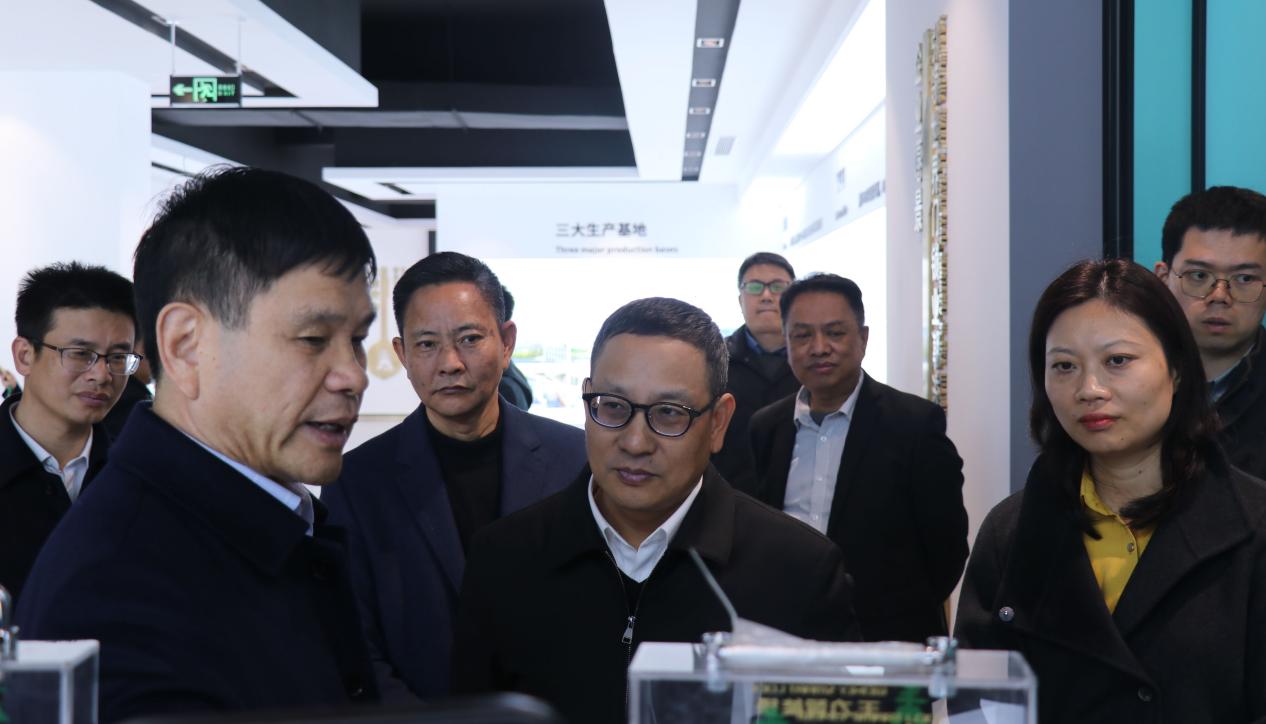 金华市副市长庄凌飞带队到王力调研