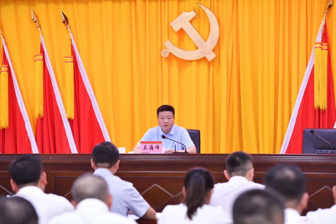 陵水县委书记吴海峰在新村镇盐尽村宣讲党的二十届三中全会精神