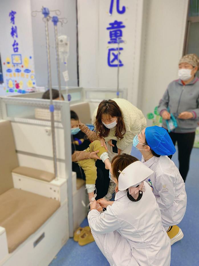 南医大附属逸夫医院输液室从点滴做起