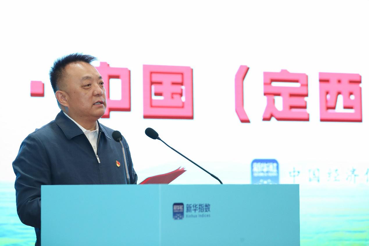 图为定西市安定区委书记赵众炜 摄影 王吉如