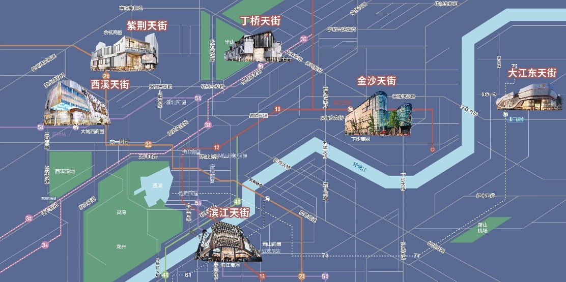 龙湖杭州滨江天街b馆"万芳"开业 销售业绩再创新高