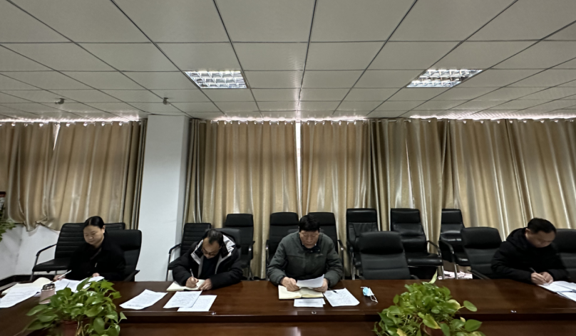 河南省延津县供销社召开党组扩大会议